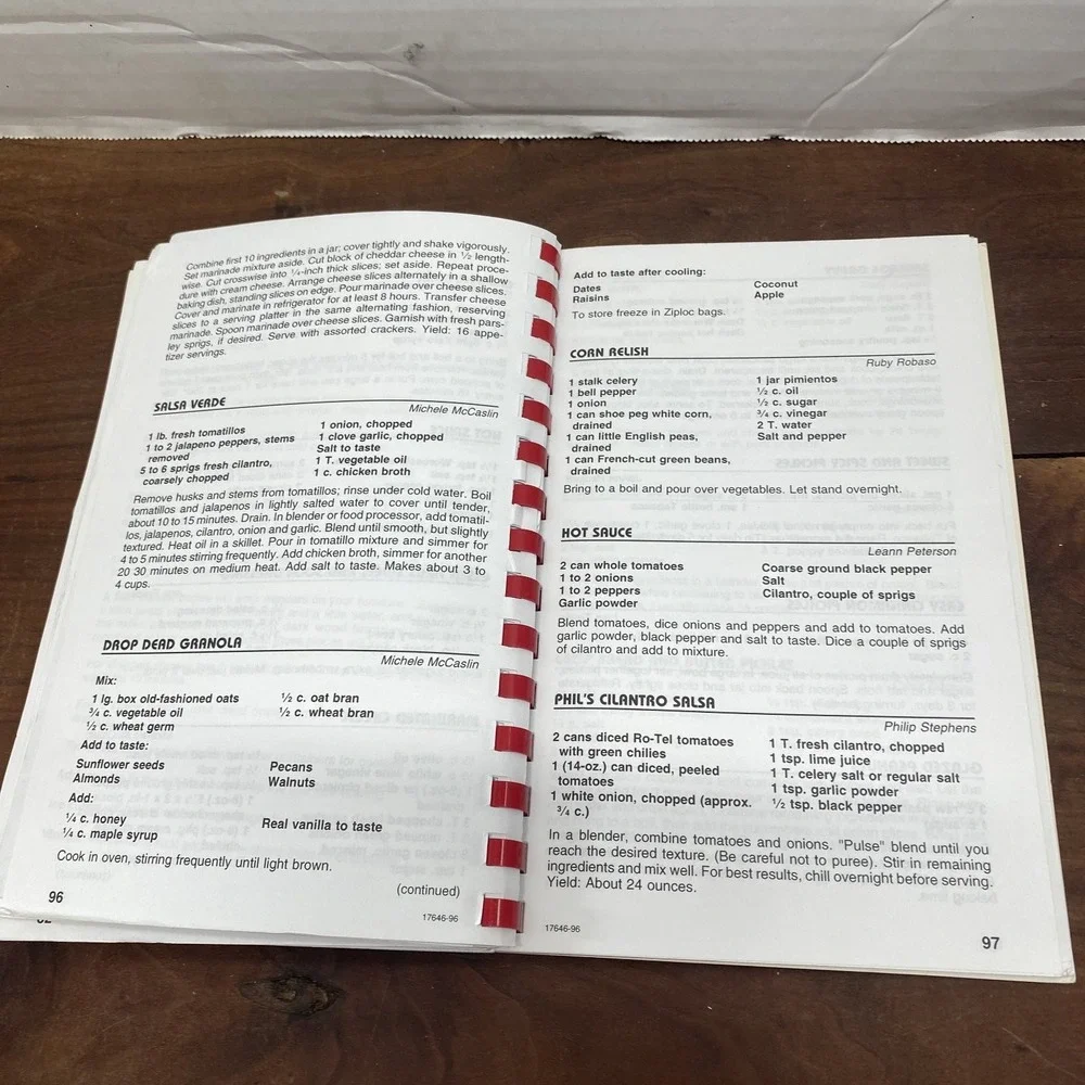 Sharing Our Best United Methodist Women 1996 Community Cookbook Mansfield Texas